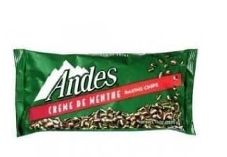 Andes Creme de Menthe Chocolate